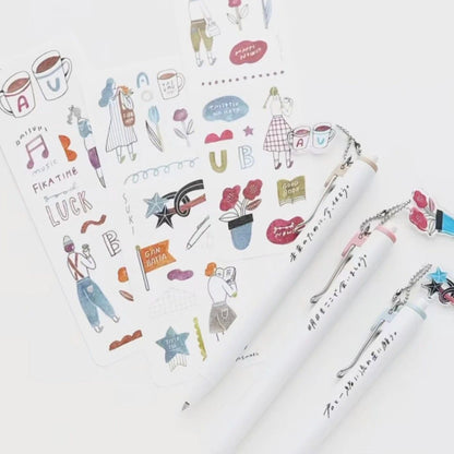 Uni-ball One x Asanel 0.5mm Limited Gel Pen Set