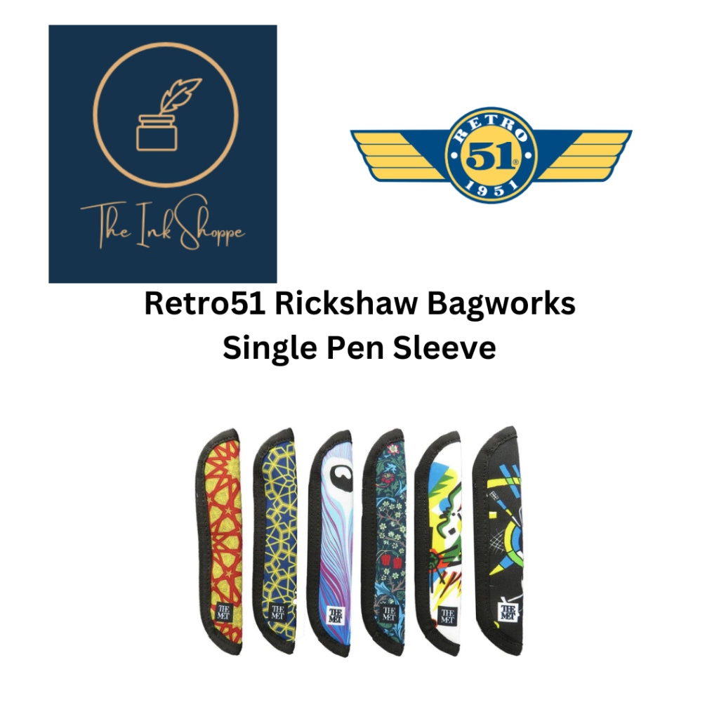 Retro 1951 Rickshaw Bagworks Single Pen Sleeve