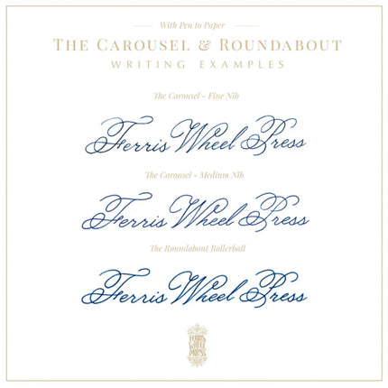 Ferris Wheel Press Aluminium Carousel Fountain Pen Limited Edition