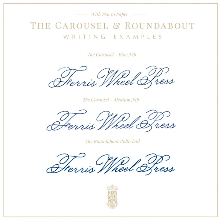 Ferris Wheel Press Aluminium Carousel Fountain Pen Limited Edition