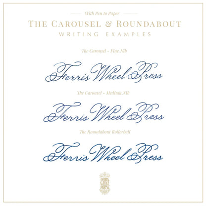 Ferris Wheel Press Aluminium Carousel Fountain Pen Limited Edition