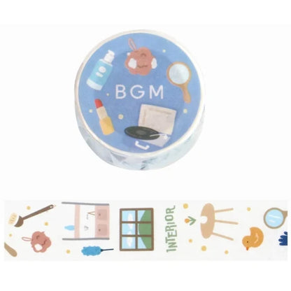 BGM 30mm x 5m Washi Tape FULL ROLL