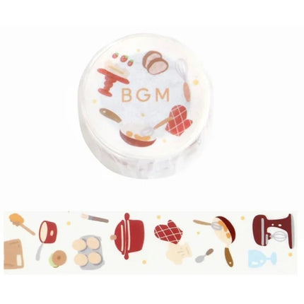 BGM 30mm x 5m Washi Tape Full Roll