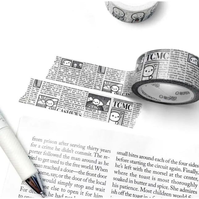 The Coffee Monsterz x Wonder Pens Washi Tape Limited Edition