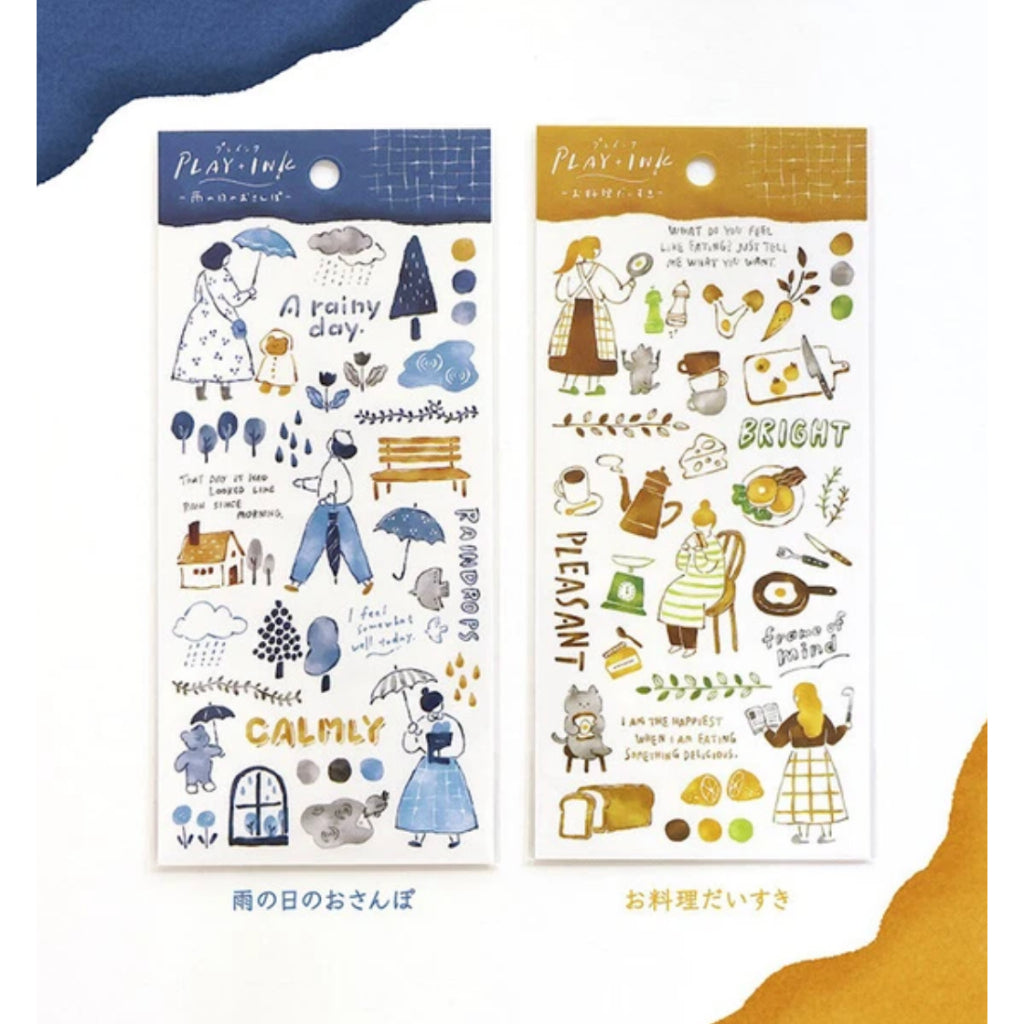 Mind Wave Play + Ink Stickers