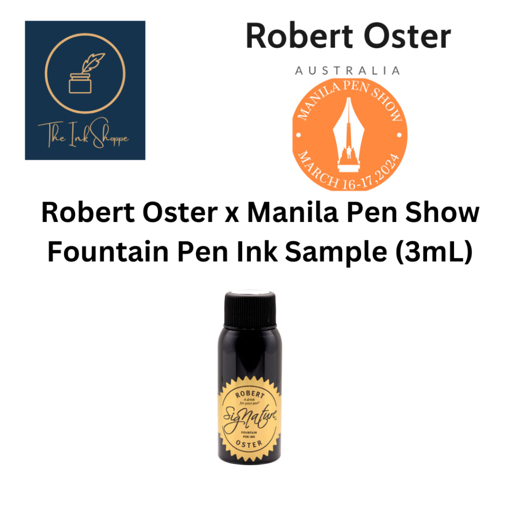 Robert Oster x Manila Pen Show Exclusive Fountain Pen Ink Sample (3mL)
