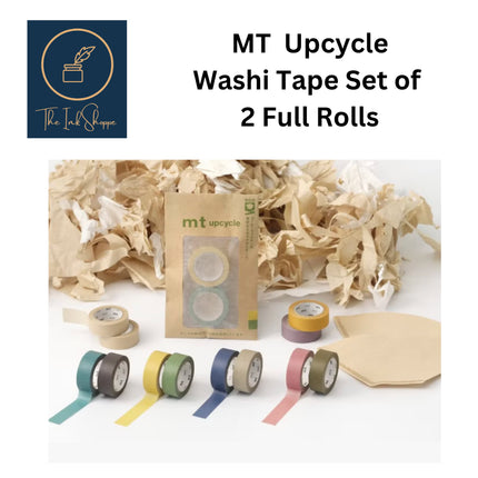 MT Upcycle Washi Tape Set of 2 FULL ROLLS