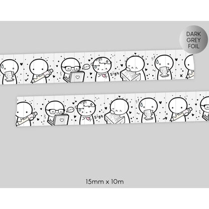 The Coffee Monsterz Co. Washi Tape FULL ROLL