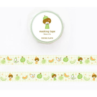 Papier Platz Mizutama "Fruits-Chan Series 2"  Masking Tape