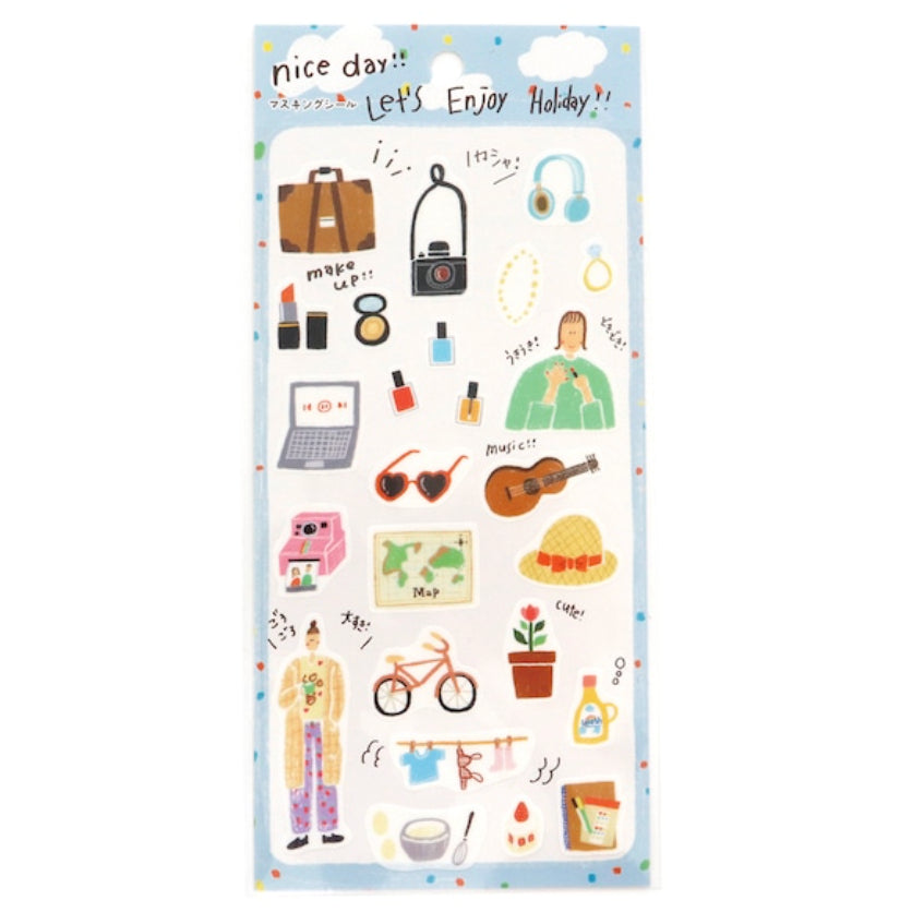 Kamiiso Nice Day!! Agenda Stickers