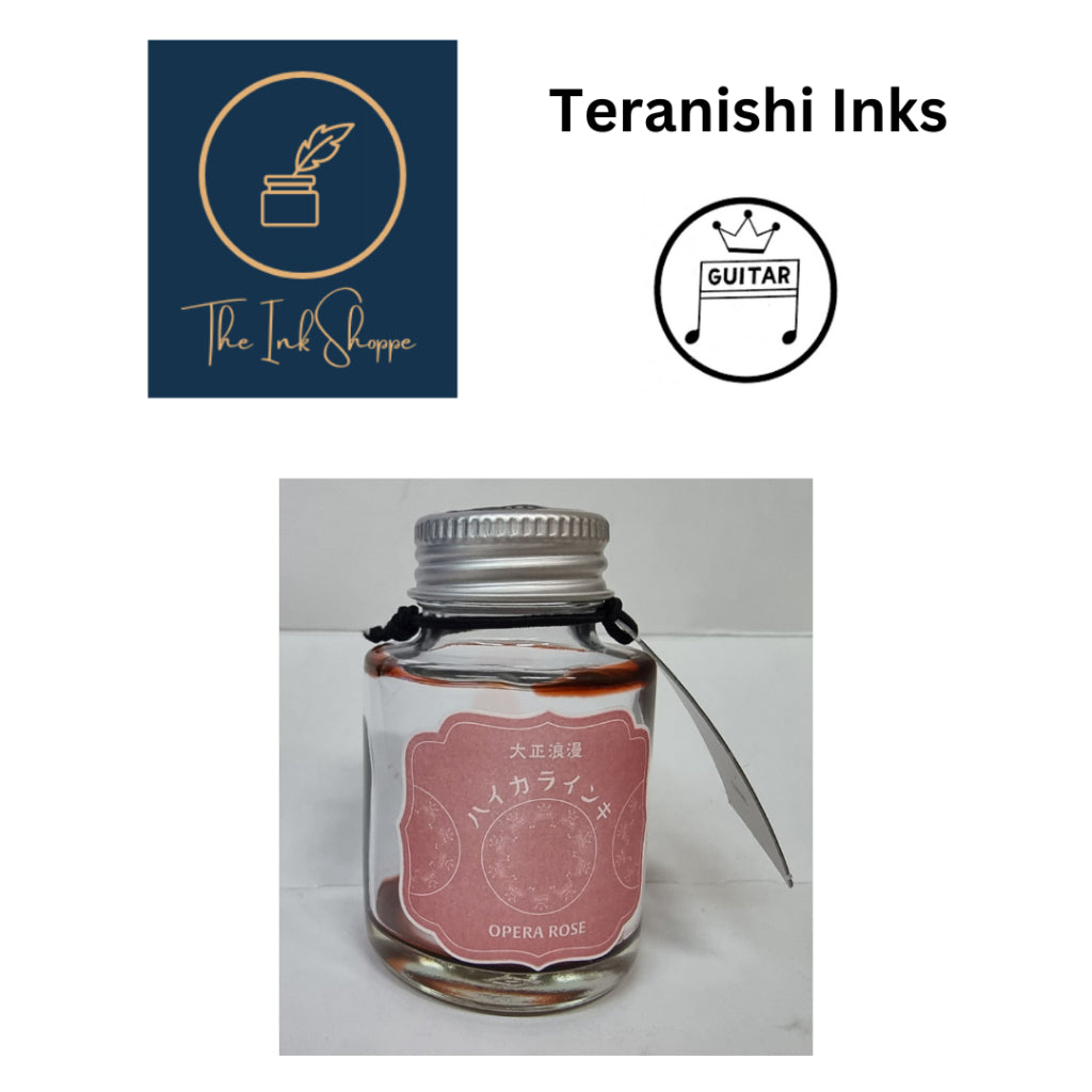 Guitar Teranishi Fountain Pen EMPTY Ink Bottle (40mL)