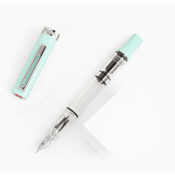 TWSBI ECO-T Mint Blue Limited Edition Fountain Pen Fine Nib (F)
