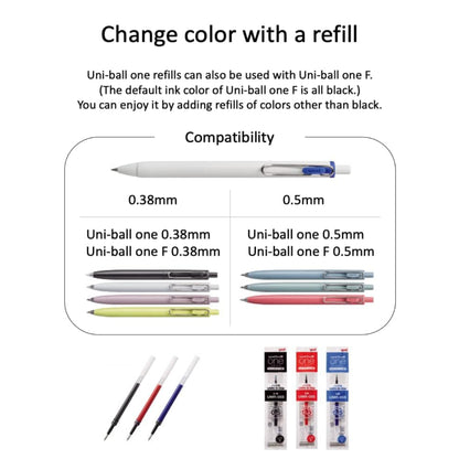 Uni-Ball One F Series Gel Pen