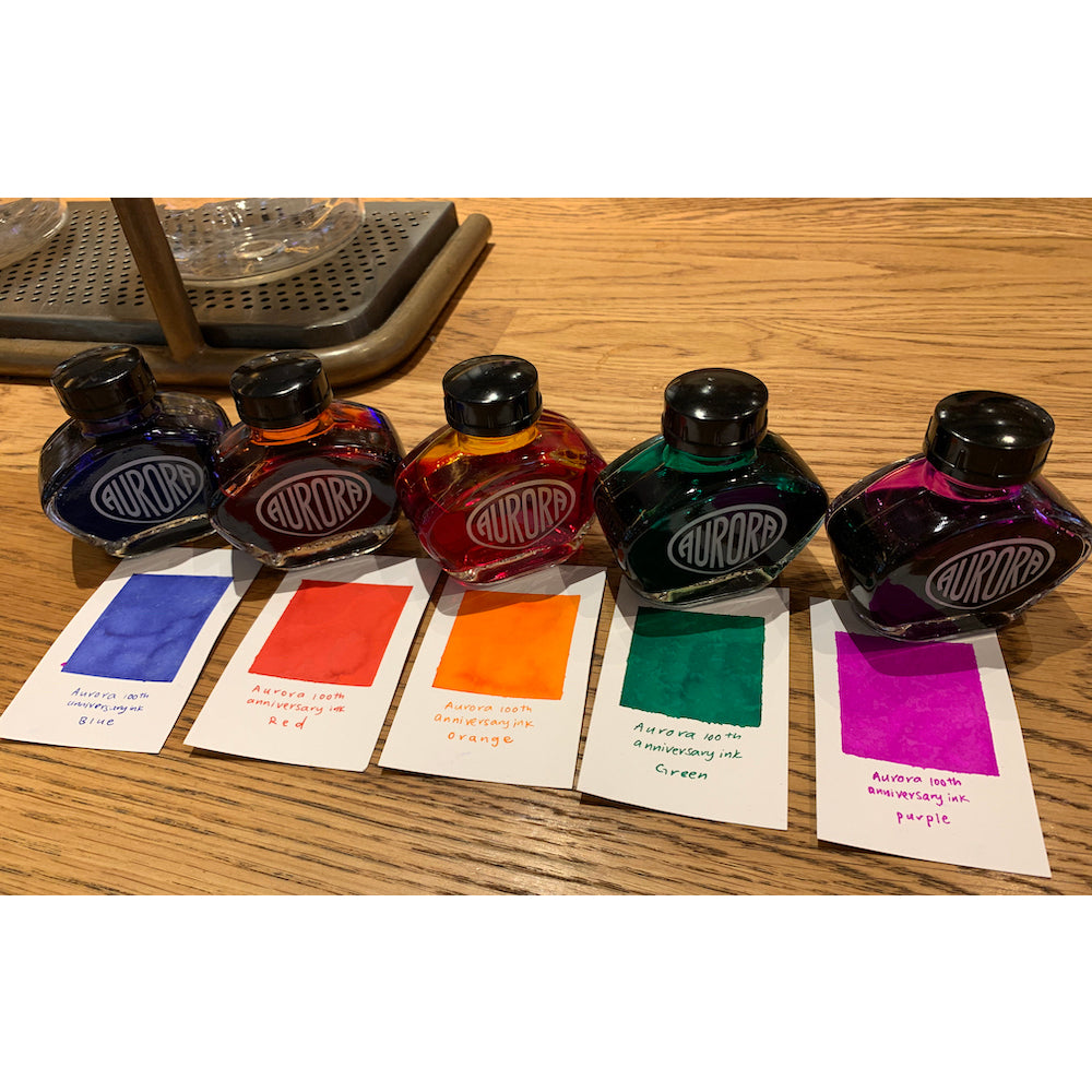 Aurora 100th Anniversary Limited Edition Fountain Pen Ink Sample (3mL)