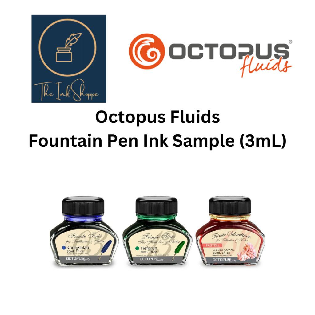 Octopus Fluids Fountain Pen Ink Sample (3mL)