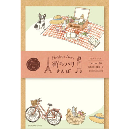 Furukawa Bonjour Paris Limited Edition Mini Letter Set