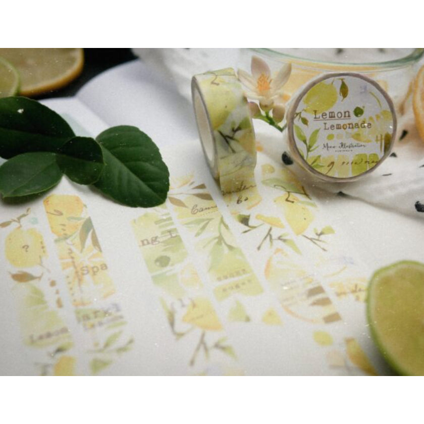 Meow Illustration Fruit Salad Washi Tape FULL ROLL