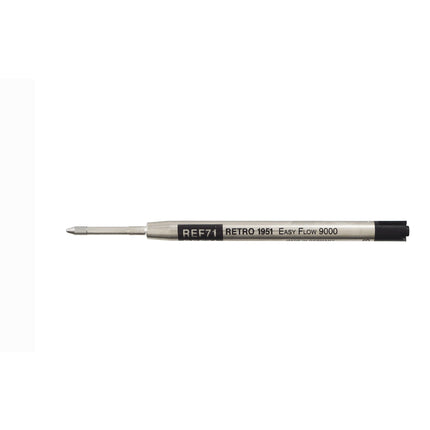 Retro 1951 Black Easy Flow 9000 Balllpoint Refill