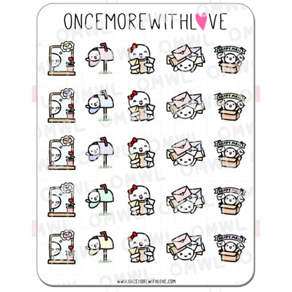 ONCE MORE WITH LOVE Sticker Sheet
