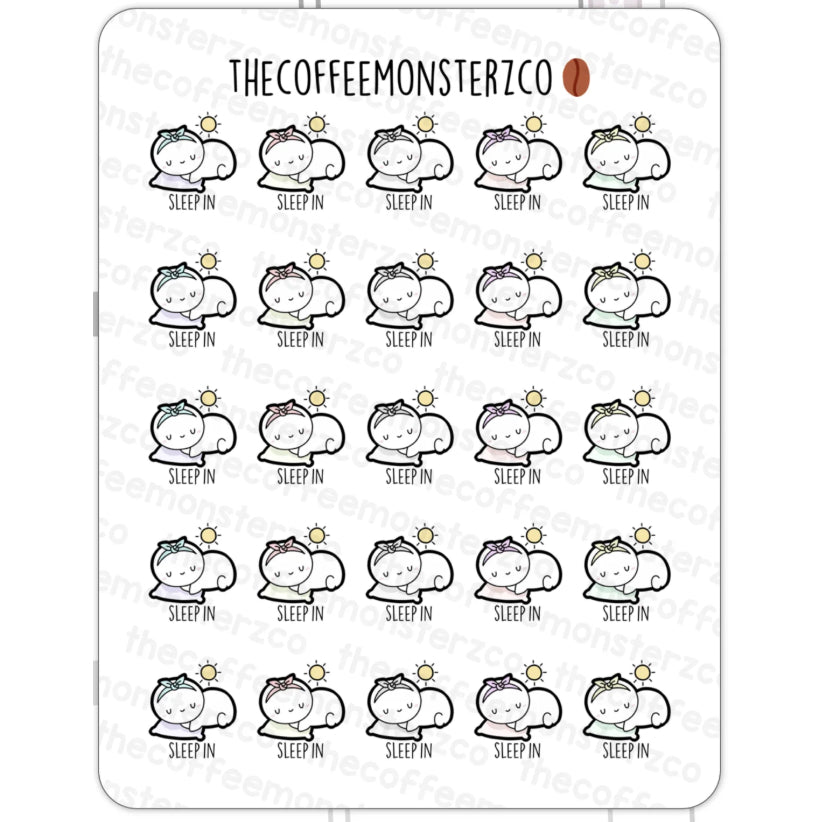The Coffee Monsterz Co. Emoti Stickers