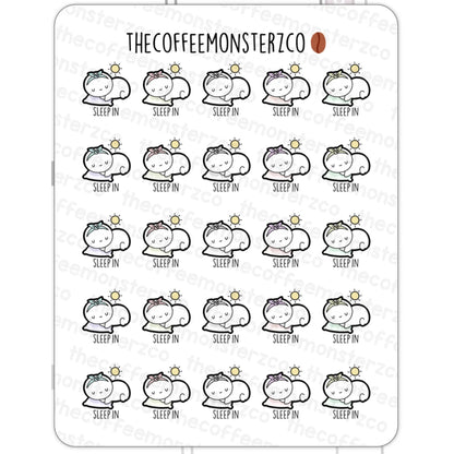 The Coffee Monsterz Co. Emoti Stickers