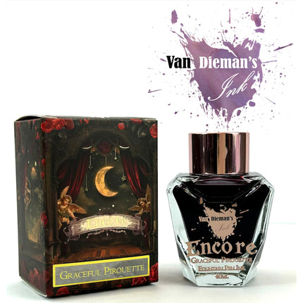 Van Dieman's Encore Fountain Pen Ink Full Bottle (40mL)