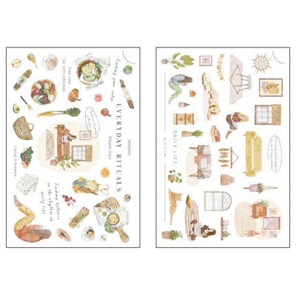 MU Print-On Stickers 2 Sheets Per Pack