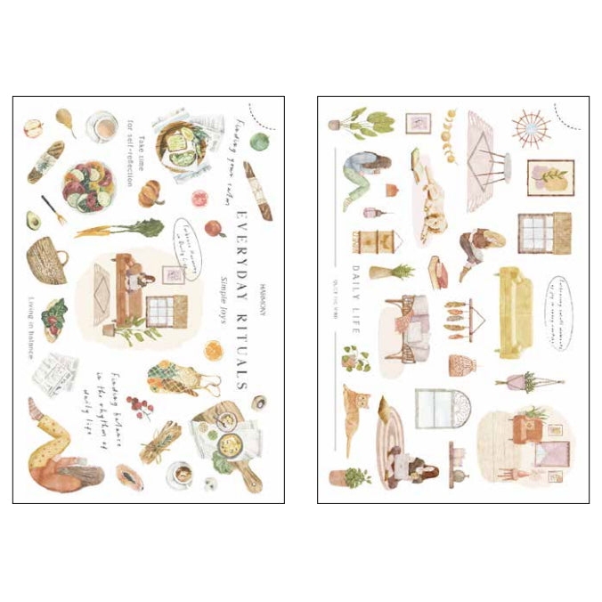 MU Print-On Stickers 2 Sheets Per Pack