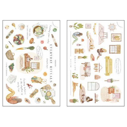 MU Print-On Stickers 2 Sheets Per Pack