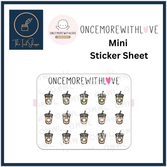 ONCE MORE WITH LOVE "Mini" Sticker Sheet