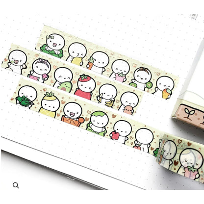 The Coffee Monsterz Co. Washi Tape FULL ROLL