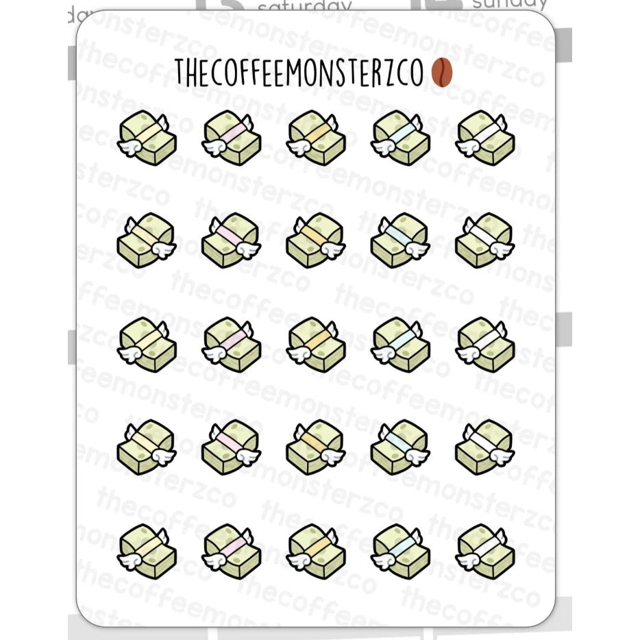 The Coffee Monsterz Co. Doodle Sticker