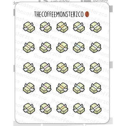 The Coffee Monsterz Co. Doodle Sticker