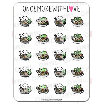 ONCE MORE WITH LOVE Sticker Sheet
