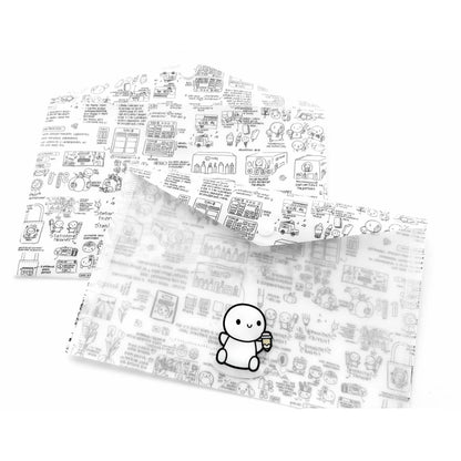 The Coffee Monsterz Co. Plastic Envelope