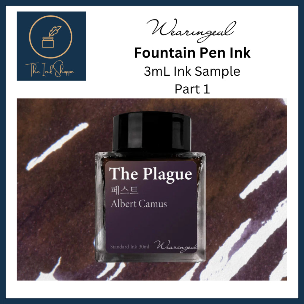 Wearingeul Fountain Pen Ink Samples (3mL) Part 1