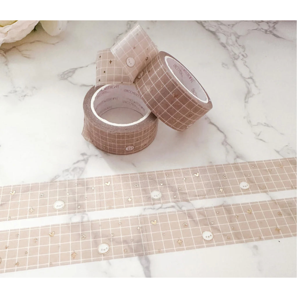 ONCE MORE WITH LOVE Washi Tape in Full Roll