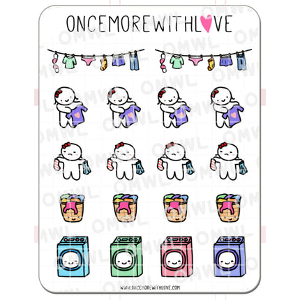 ONCE MORE WITH LOVE Sticker Sheet