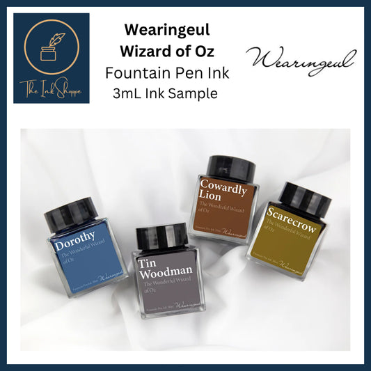 Wearingeul Wizard of Oz Fountain Pen Ink Samples (3mL)