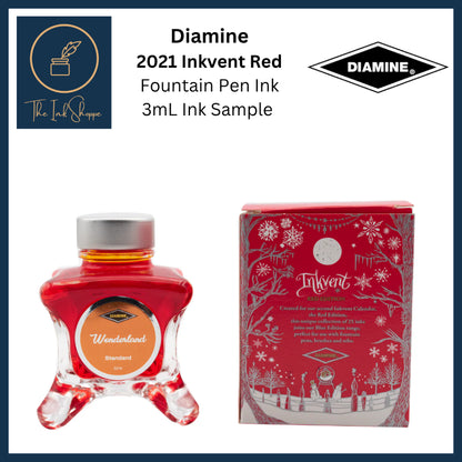 Diamine Inkvent 2021 Fountain Pen Ink Samples (3mL)