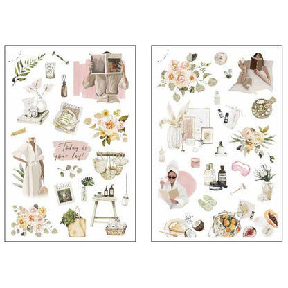 MU Print-On Stickers 2 Sheets Per Pack