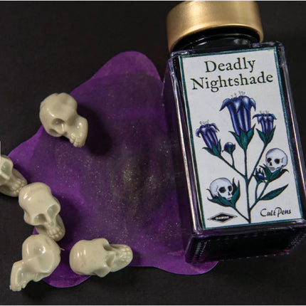 Diamine x Cultpens Deadly Nightshade Full Bottle Fountain Pen Ink