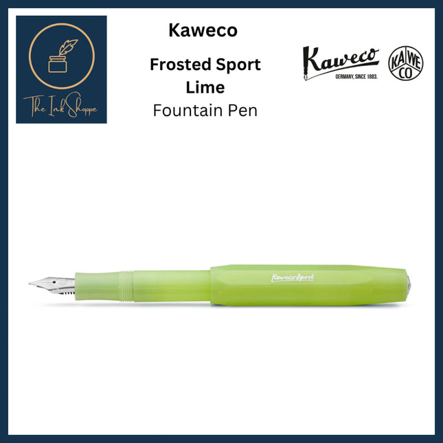 Kaweco Frosted Sport Lime Fountain Pen