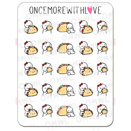 ONCE MORE WITH LOVE Sticker Sheet