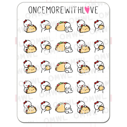 ONCE MORE WITH LOVE Sticker Sheet
