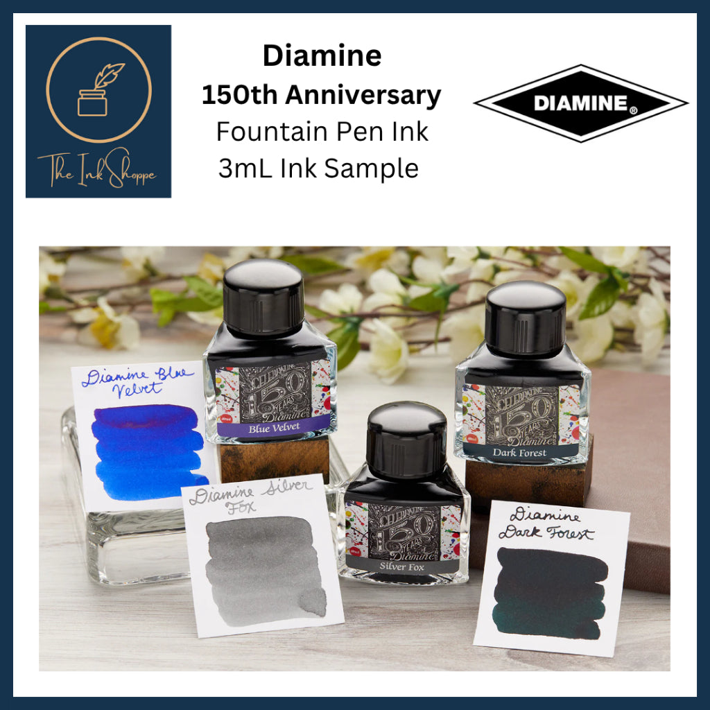 Diamine 150th Anniversary Fountain Pen Ink Sample (3mL)
