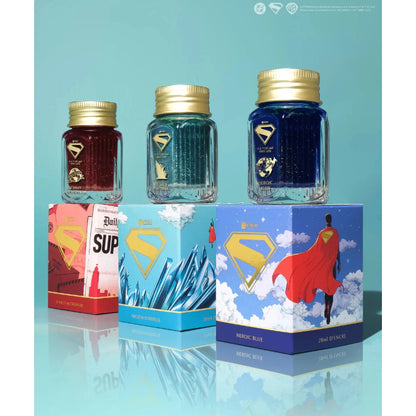 Ferris Wheel Press x Warner Bros. Superman Calligraphy Ink Full Bottle