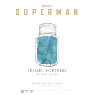 Ferris Wheel Press x Warner Bros. Superman Calligraphy Ink Full Bottle