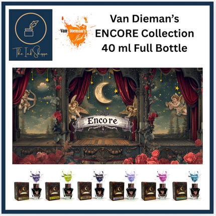 Van Dieman's Encore Fountain Pen Ink Full Bottle (40mL)