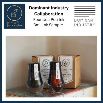 Dominant Industry Collaboration Fountain Pen Ink Samples (3mL)
